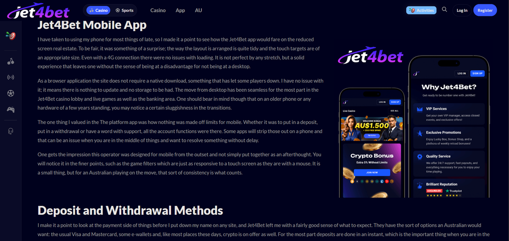 Stake limit on screen at Jet4Bet